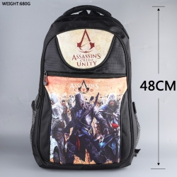 Assassin's Creed pu backpack b...