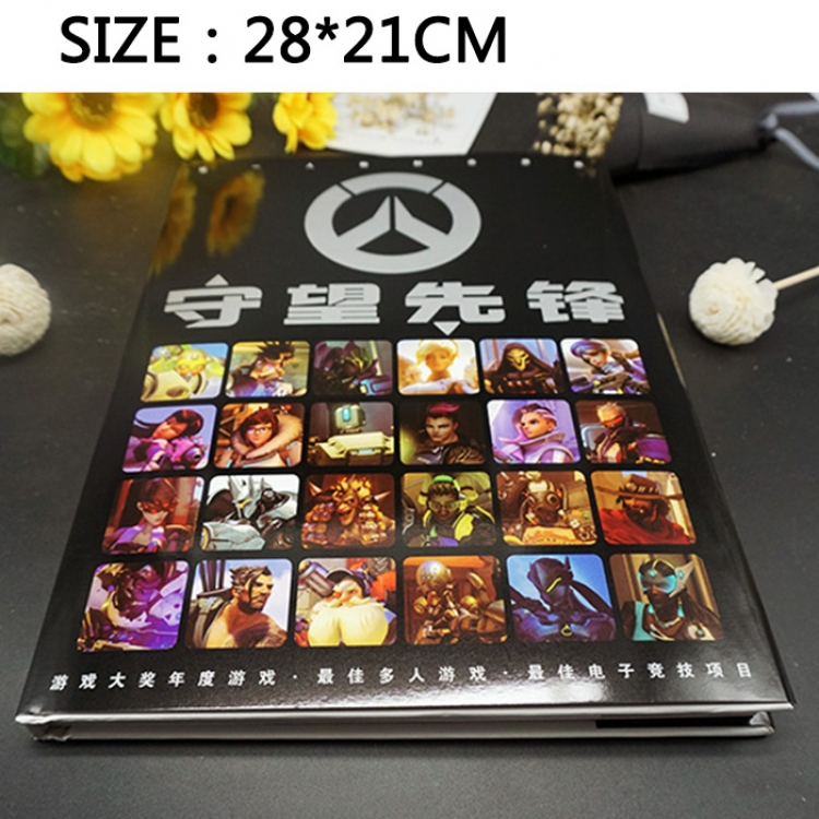 Overwatch artbook price for 6 pcs a set Book 3 days in advance（Gift poster）