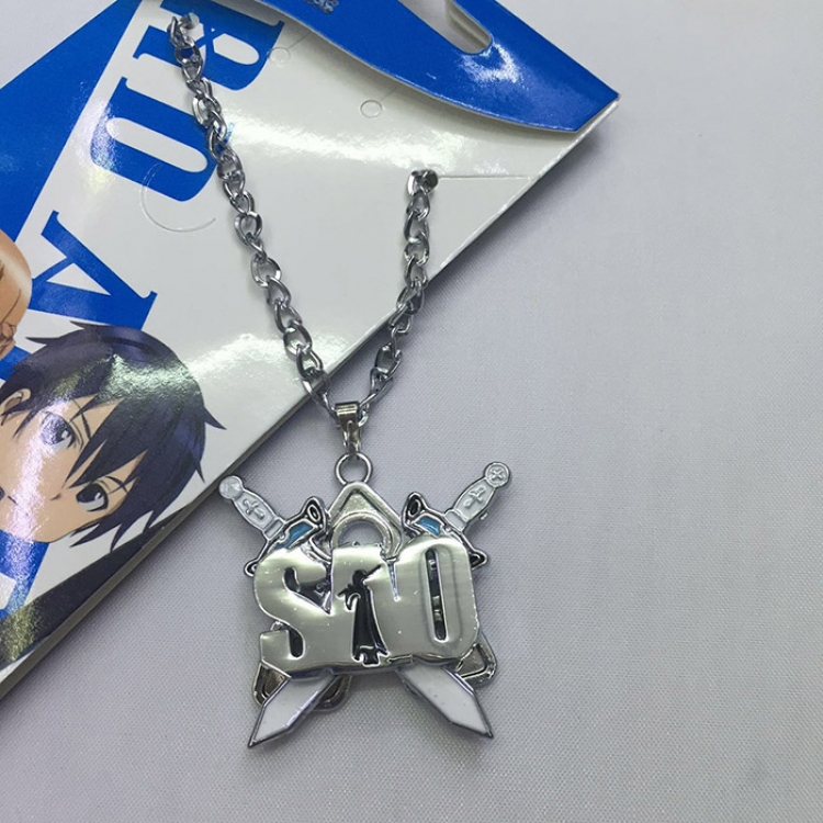 Necklace Sword Art Online key chain price for 5 pcs a set