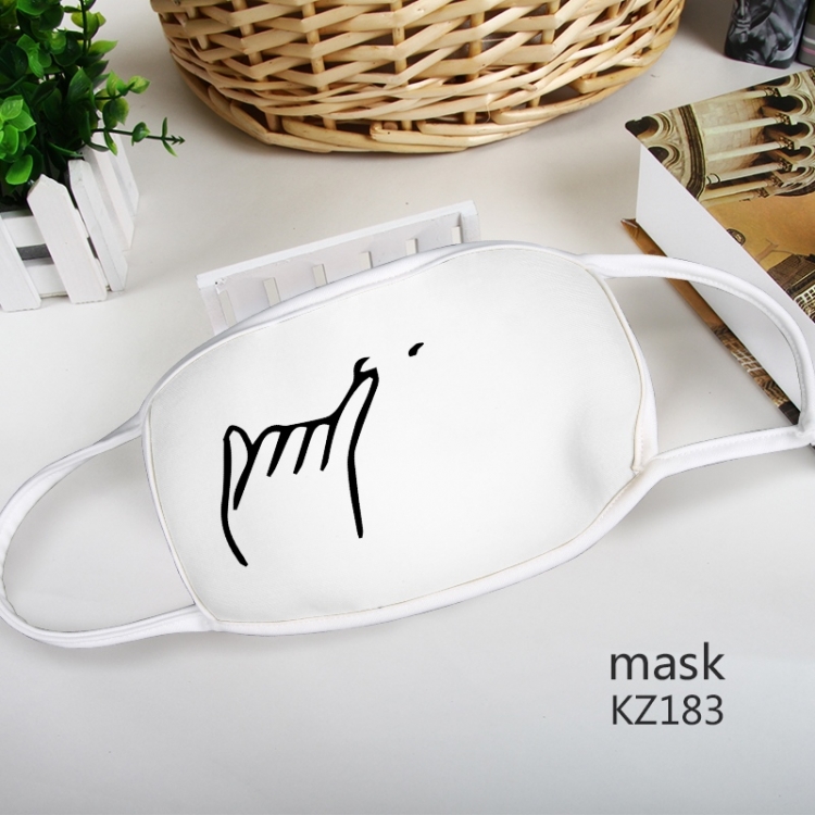 KZ183- Masks k price for 5 pcs a set