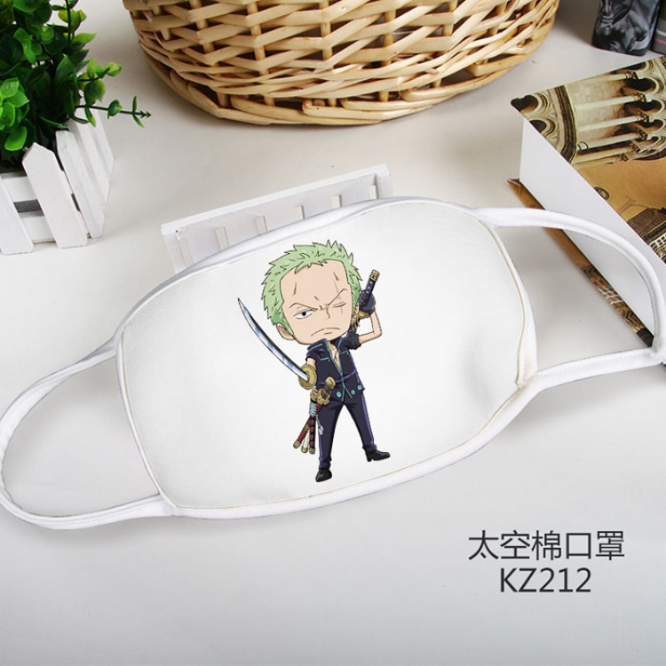 KZ212 One Piece Roronoa Zoro Masks k mask price for 5 pcs a set