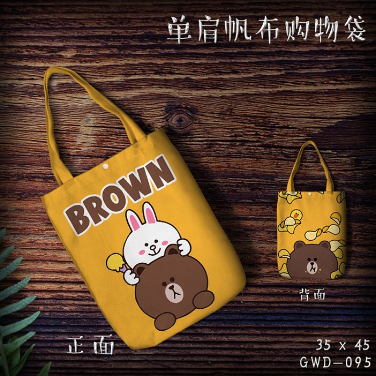 GWD095 U.S. BROWN BEAR bag shopping bag handbag