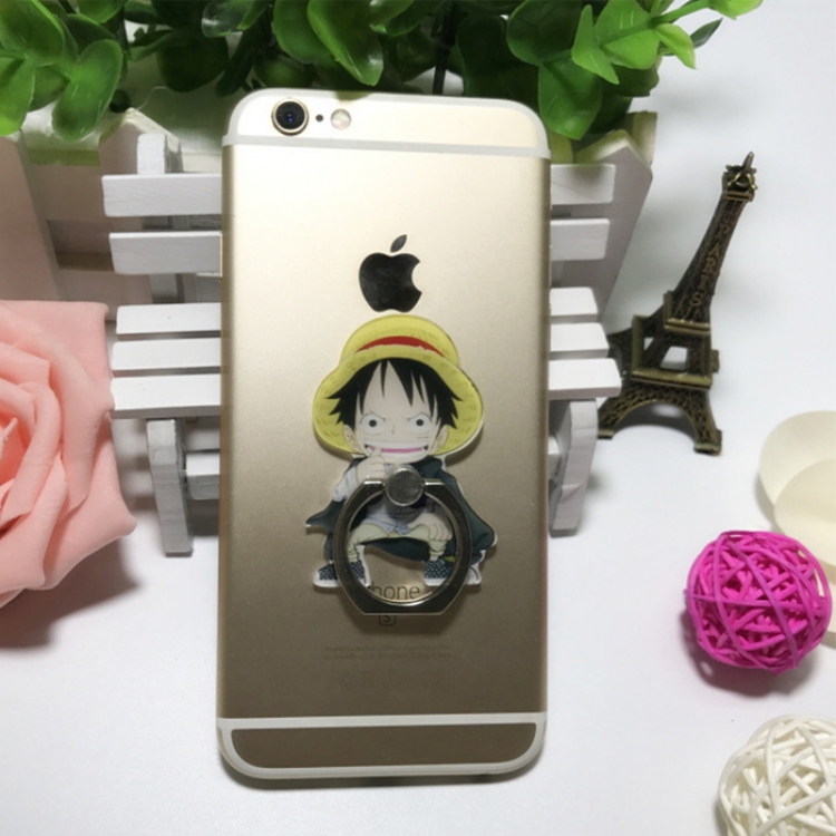 One Piece Monkey·D·Luffy Mobile phone ring price for 20 pcs a set 5cm