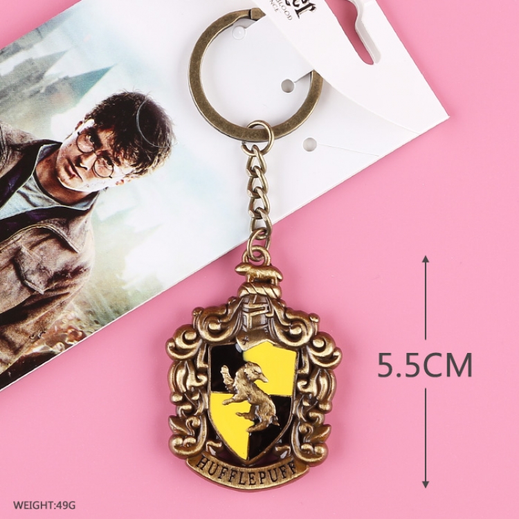 Harry Potter Hufflepuff)  key chain price for 5 pcs a set