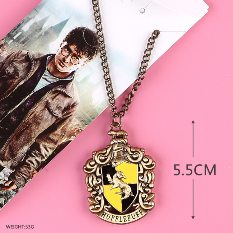 Necklace Harry Potter Hufflepuff) key chain price for 5 pcs a set