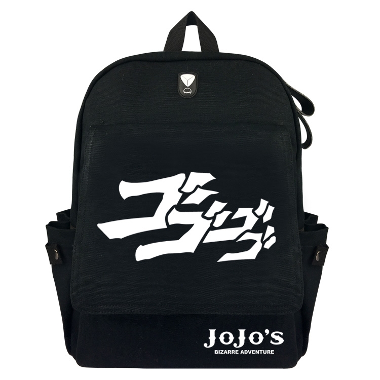 JoJo's Bizarre Adventure Canvas Backpack Bag