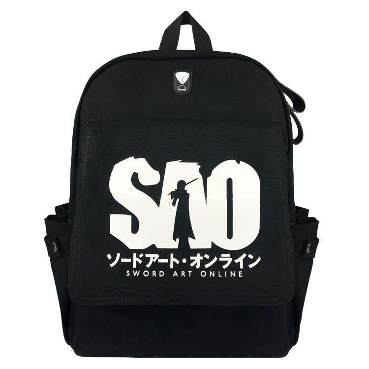 Sword Art Online  Canvas Backpack Bag
