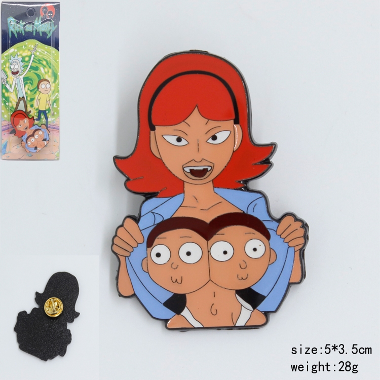 Rick and Morty brooch price for 5 pcs a set