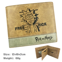 Rick and Morty PU Wallet