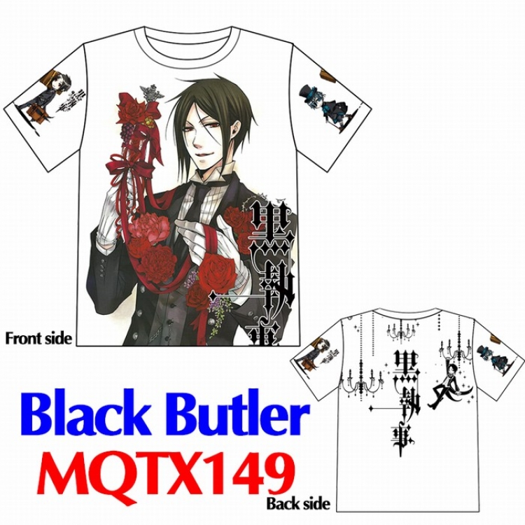 MQTX149 Kuroshitsuji modal t-shirt M L XL XXL XXXL