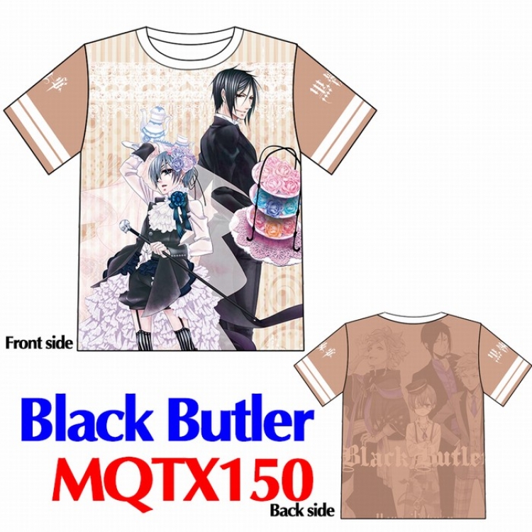 MQTX150 Kuroshitsuji modal t-shirt M L XL XXL XXXL