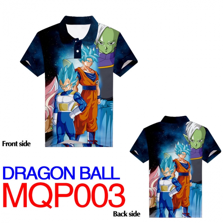 MQP003 DRAGON BALL T-shirt Full-color double-sided M  L  XL  XXL  XXXL