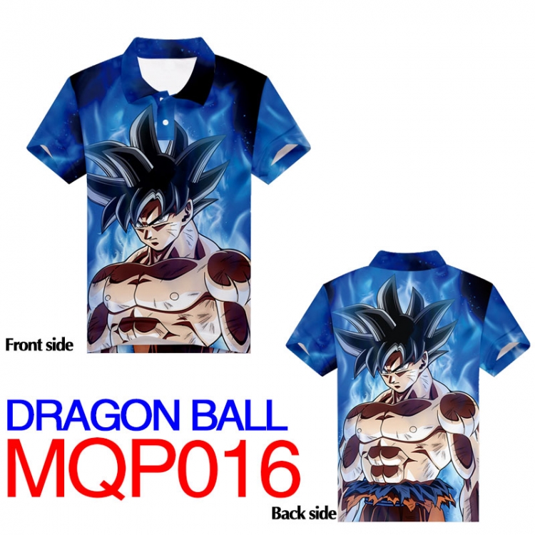 MQP016 DRAGON BALL T-shirt Full-color double-sided M  L  XL  XXL  XXXL