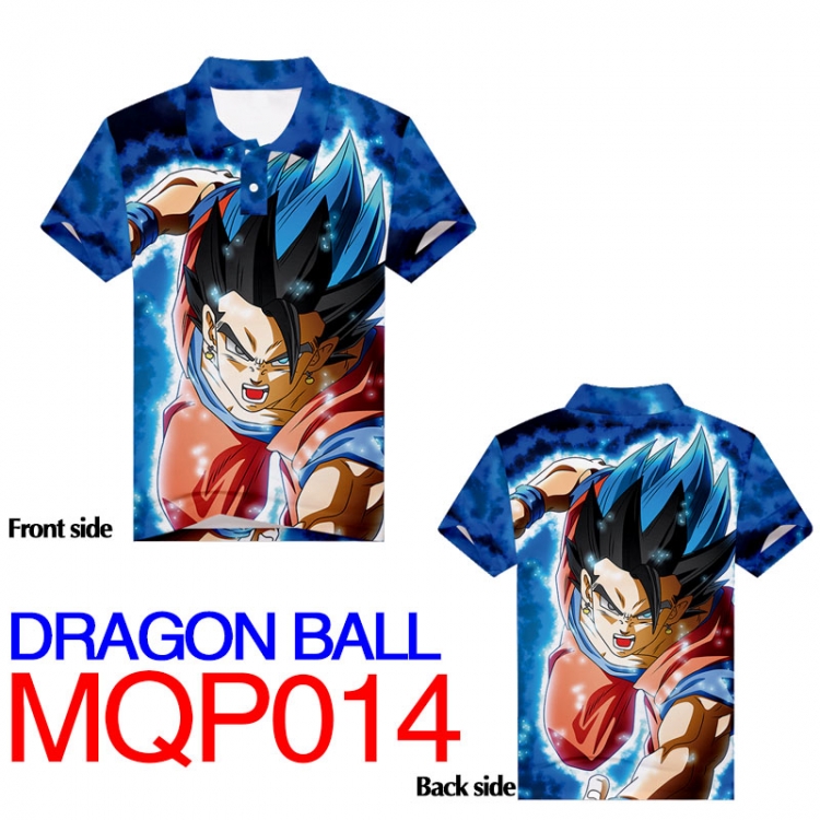 MQP014 DRAGON BALL T-shirt Full-color double-sided M  L  XL  XXL  XXXL