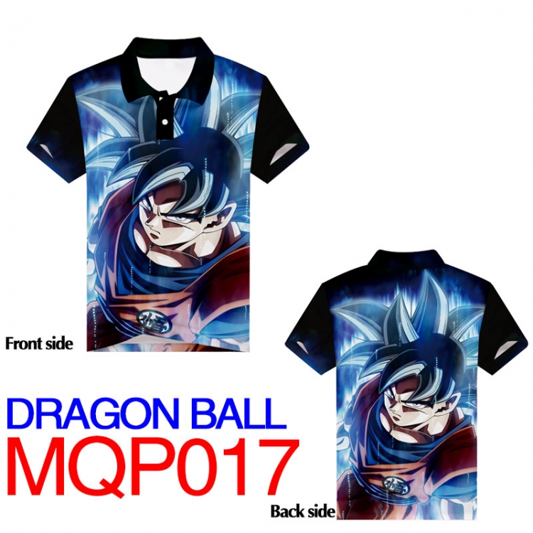 MQP017 DRAGON BALL T-shirt Full-color double-sided M  L  XL  XXL  XXXL