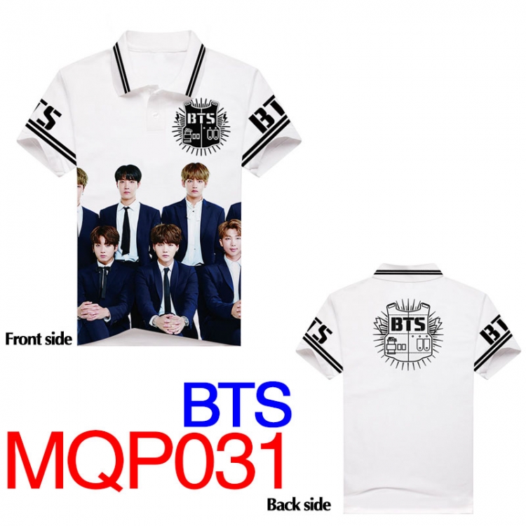 BTS MQP031 T-shirt Full-color double-sided M  L  XL  XXL  XXXL