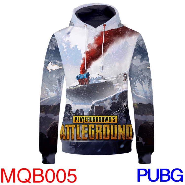 MQB-002 Playerunknown's Battlegrounds Hat  Coat Fleece Hat T-shirt hoodies  M L XL XXL XXXL