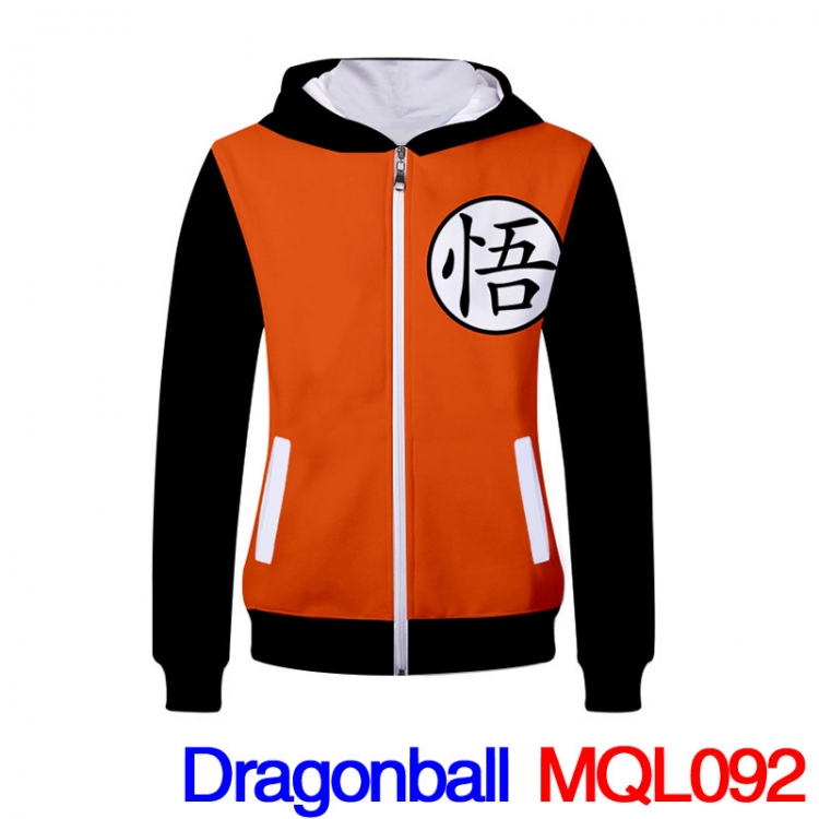 Dragonball MQL092 Hat  Coat Fleece Hat T-shirt hoodies  M L XL XXL XXXL