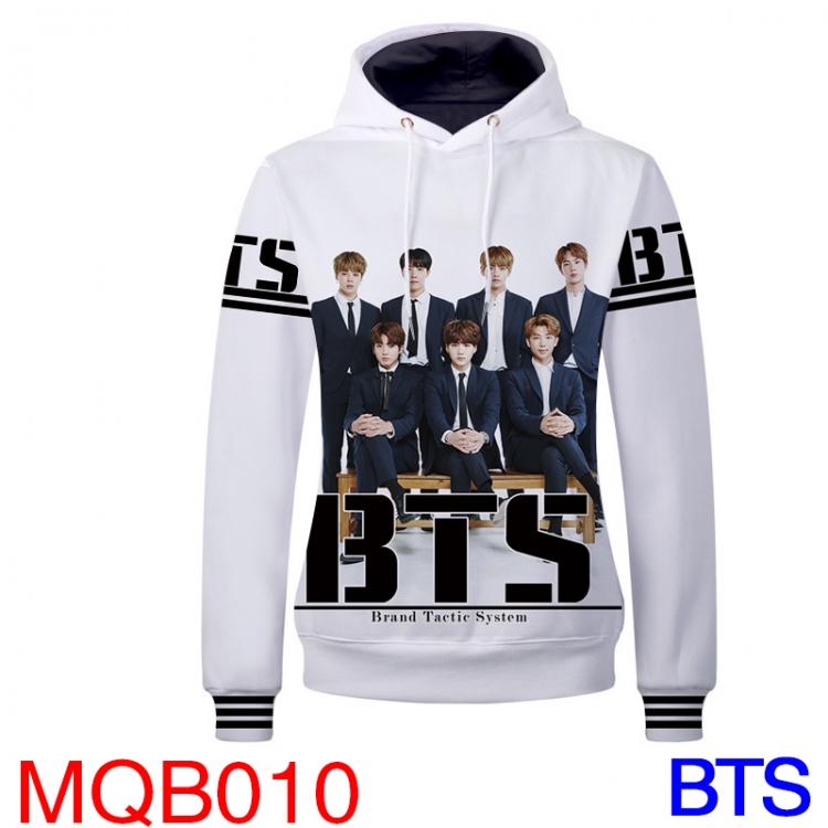 BTS MQA-010 Hat  Coat Fleece Hat T-shirt hoodies  M L XL XXL XXXL