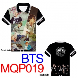 MQP019 BTS  T-shirt Full-color...