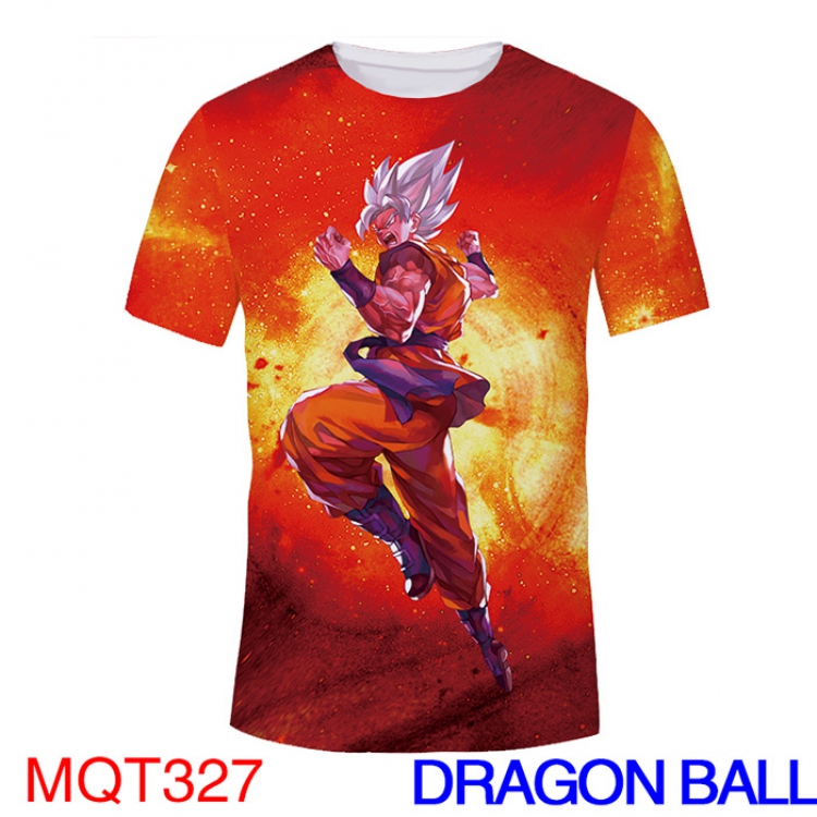 DRAGON BALL MQT327 Modal T-Shirt Full-color Double-sided M L XL XXL XXXL