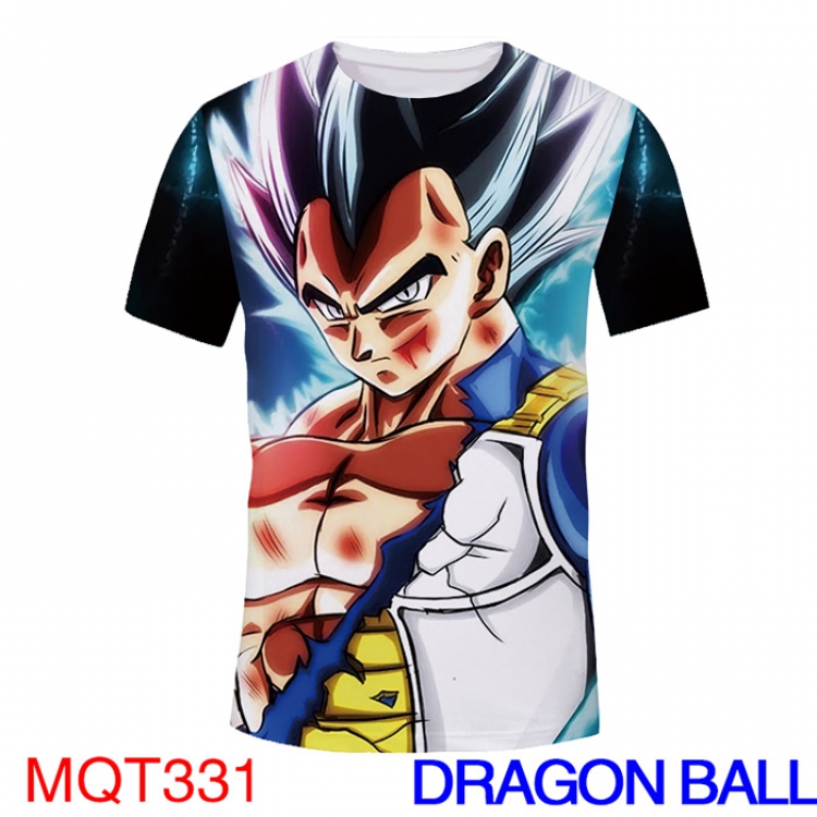 DRAGON BALL MQT331 Modal T-Shirt Full-color Double-sided M L XL XXL XXXL