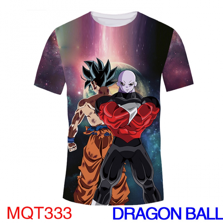 DRAGON BALL MQT333 Modal T-Shirt Full-color Double-sided M L XL XXL XXXL