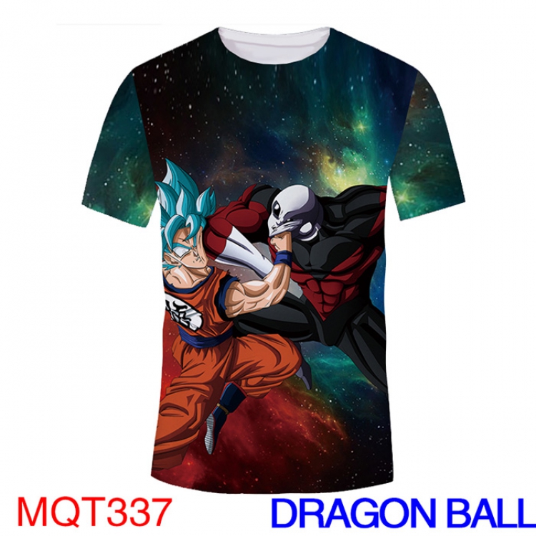 DRAGON BALL MQT337 Modal T-Shirt Full-color Double-sided M L XL XXL XXXL