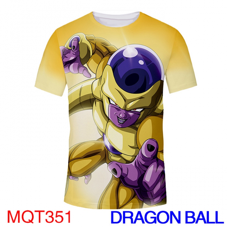 DRAGON BALL MQT351 Modal T-Shirt Full-color Double-sided M L XL XXL XXXL