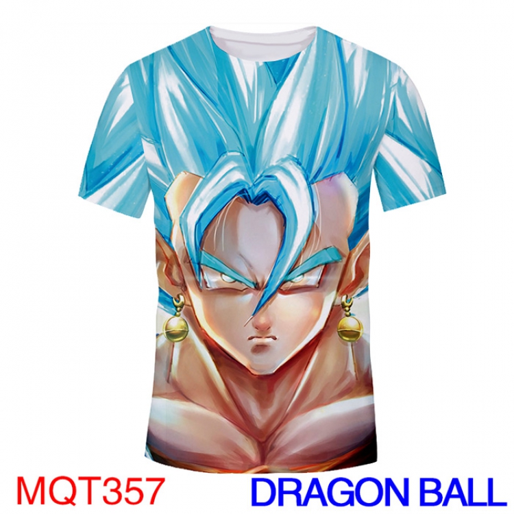 DRAGON BALL MQT357 Modal T-Shirt Full-color Double-sided M L XL XXL XXXL