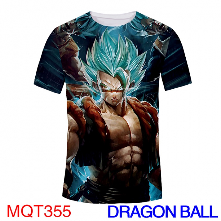 DRAGON BALL MQT355 Modal T-Shirt Full-color Double-sided M L XL XXL XXXL