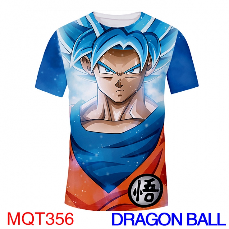 DRAGON BALL MQT356 Modal T-Shirt Full-color Double-sided M L XL XXL XXXL