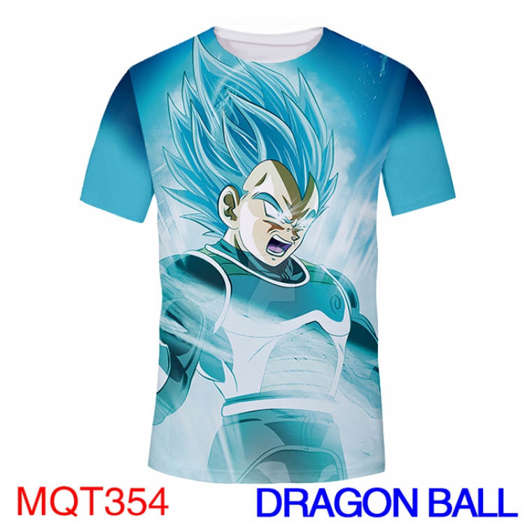 DRAGON BALL MQT354 Modal T-Shirt Full-color Double-sided M L XL XXL XXXL