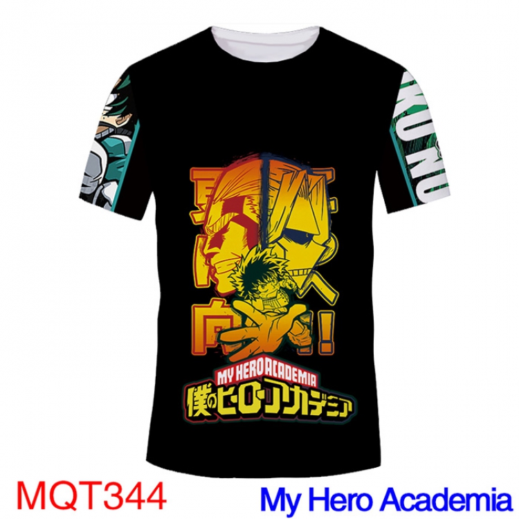 My Hero Academia MQT344 T-Shirt full-color double-sided M L XL XXL XXXL