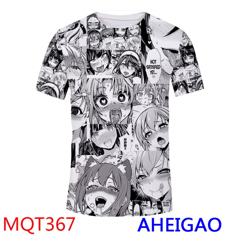 Ahegao Peace T-shirt M L XL XXL XXXL