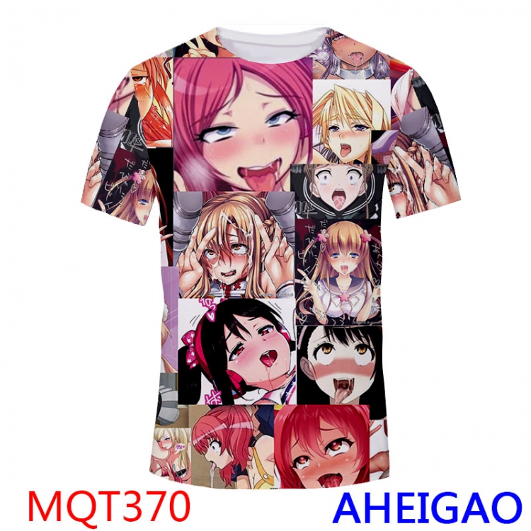 Ahegao Peace T-shirt M L XL XXL XXXL