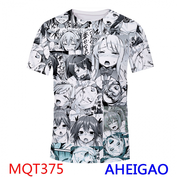 Ahegao Peace T-shirt M L XL XXL XXXL