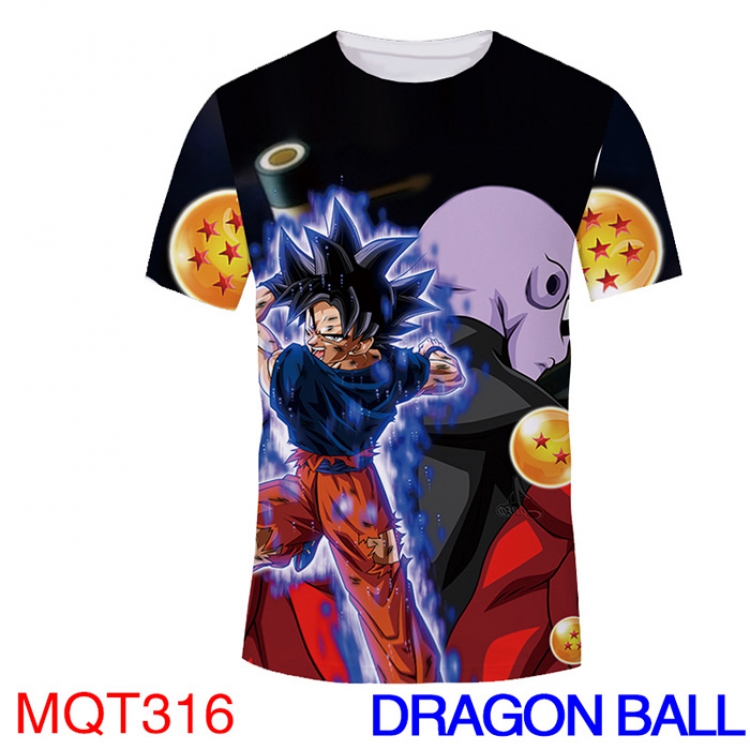 DRAGON BALL Modal Full Color Goku T-shirt M L XL XXL XXXL