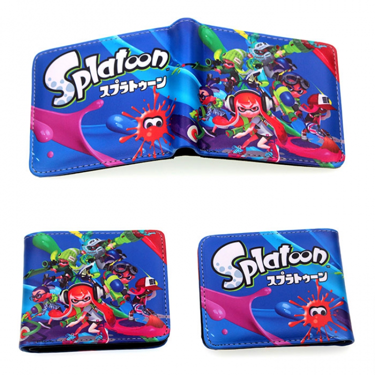 Splatoon PU Short Wallet A