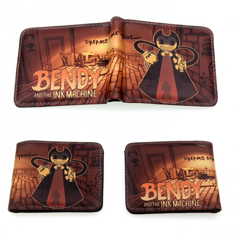Wallet Bendy and the ink machine Twill PU wallet A