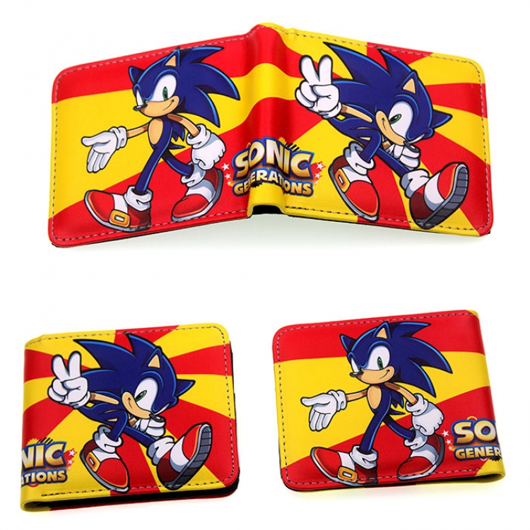 Wallet Sonic the Hedgehog PU wallet A
