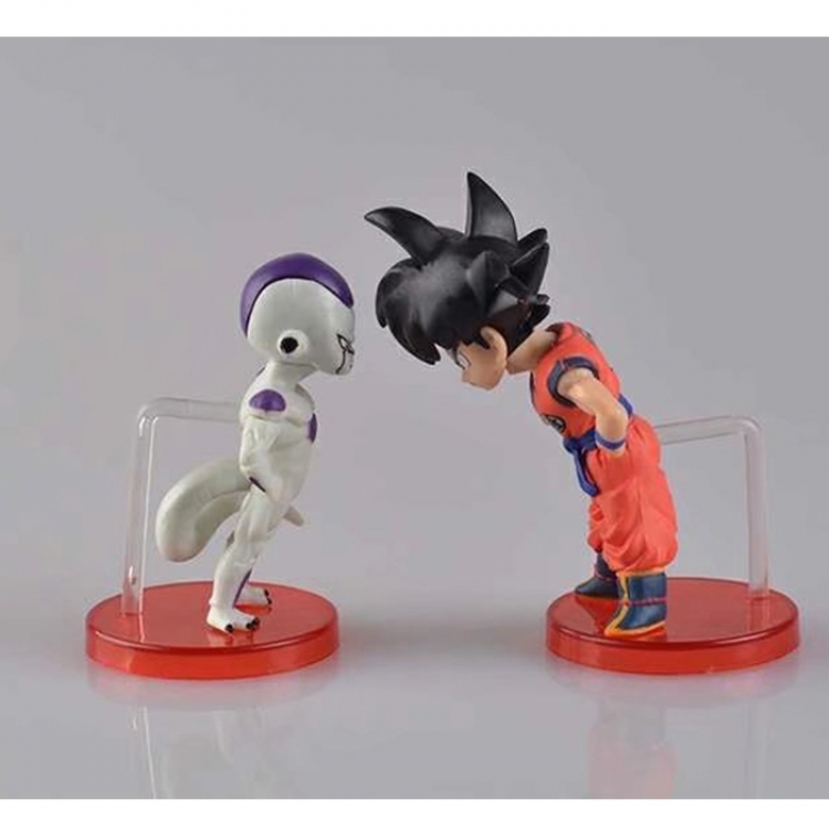 Figure DRAGON BALL Goku Frieza Price For 2 Pcs A Set 7CM