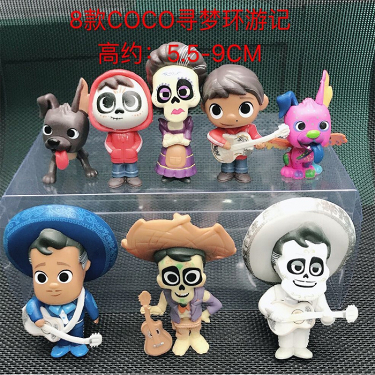 Figure Coco Price For 8 Pcs 5.5-9CM