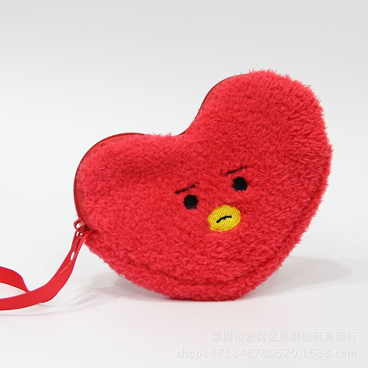 BTS TATA-RJ Coin Purse Price For 5 Pcs 14X12CM