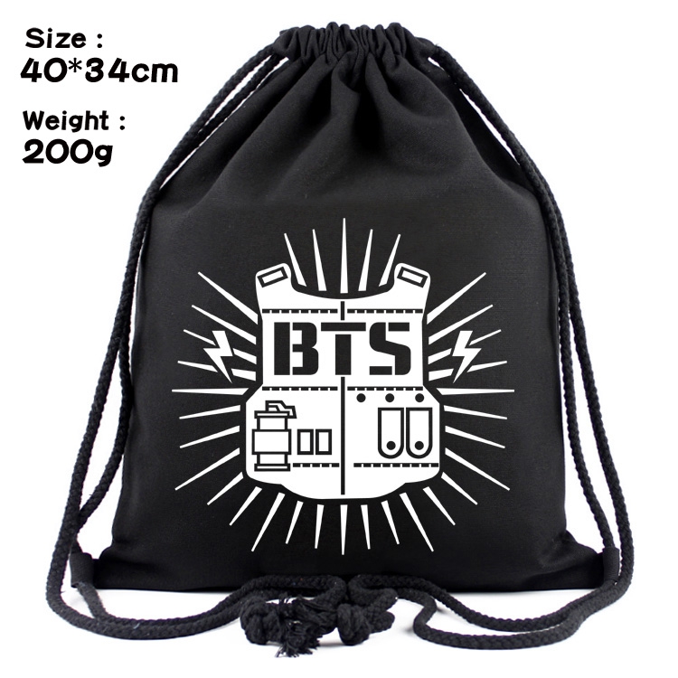 BTS Canvas Backpack