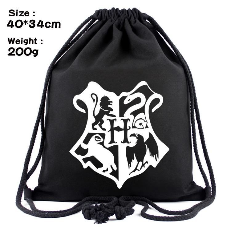 Canvas Bag Harry Potter Backpack