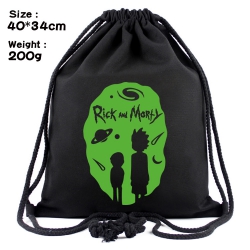 Rick and Morty Canvas Backpack