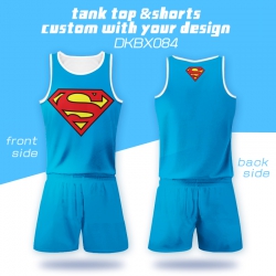 DKBX084-Superman Tank Top Shor...