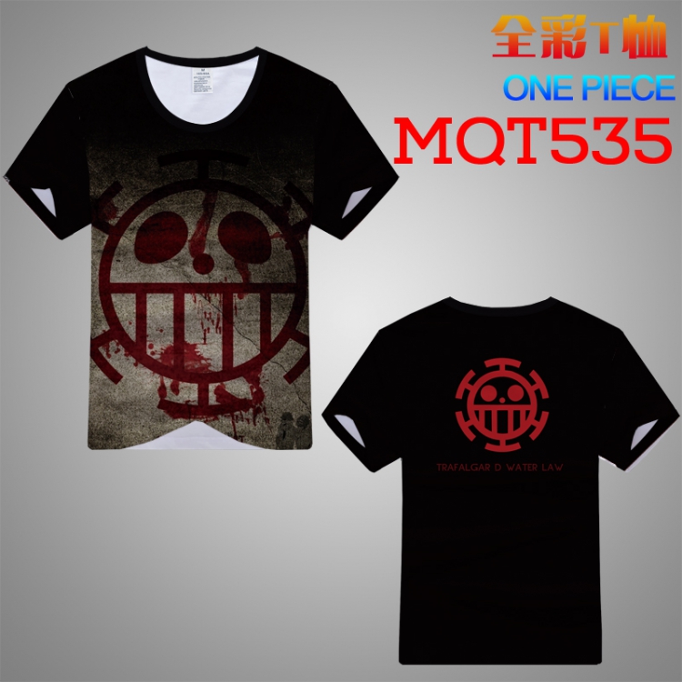 T-shirt One Piece Double-sided M L XL XXL XXXL