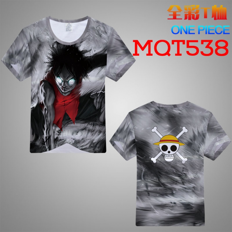 T-shirt One Piece Double-sided M L XL XXL XXXL